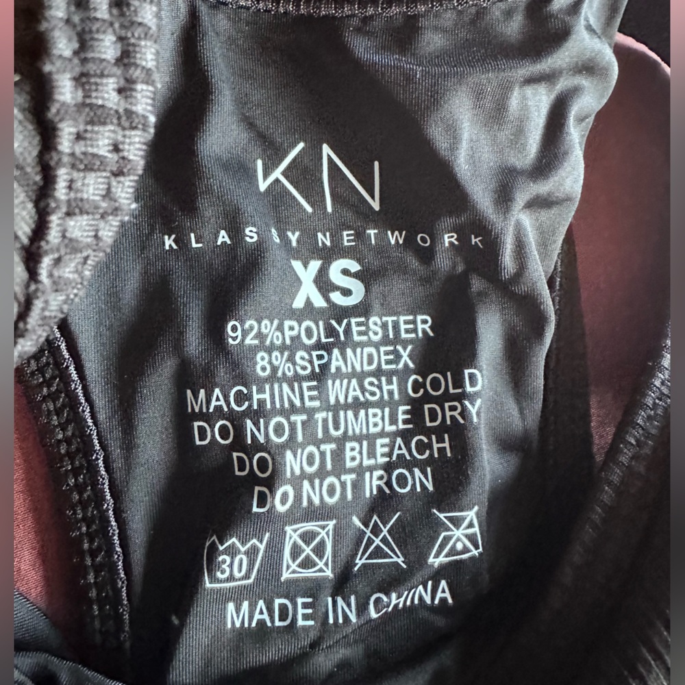 Klassy Network Ribbed Neutral Bodysuits - Picture 4 of 7